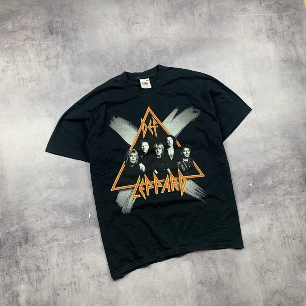 ! Def Leppard Deftones 2003 Tour Tee Kzur15